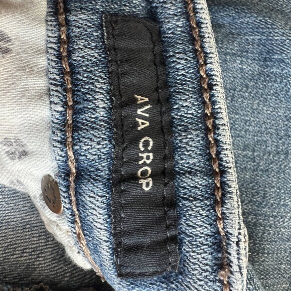 Lucky Jeans Ava Crop Denim Sz 8 /26 - Picture 4 of 4
